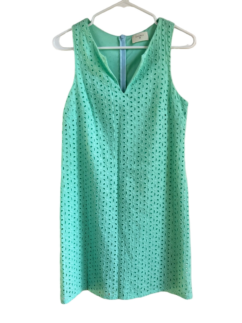 EVERLY Eyelet Lace Shift